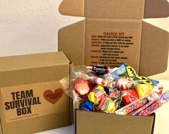 Team Survival Kit. Best employee appreciation gifts.Unique employee appreciation gifts. Best Employee appreciation gifts. Bulk employee gift