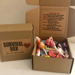 Survival box. Best employee appreciation gifts.Unique employee appreciation gifts.Best Employee appreciation gifts.