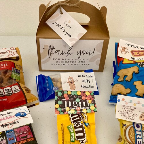 Thank You Gift Box. Best Employee Appreciation Gifts. Unique Etsy