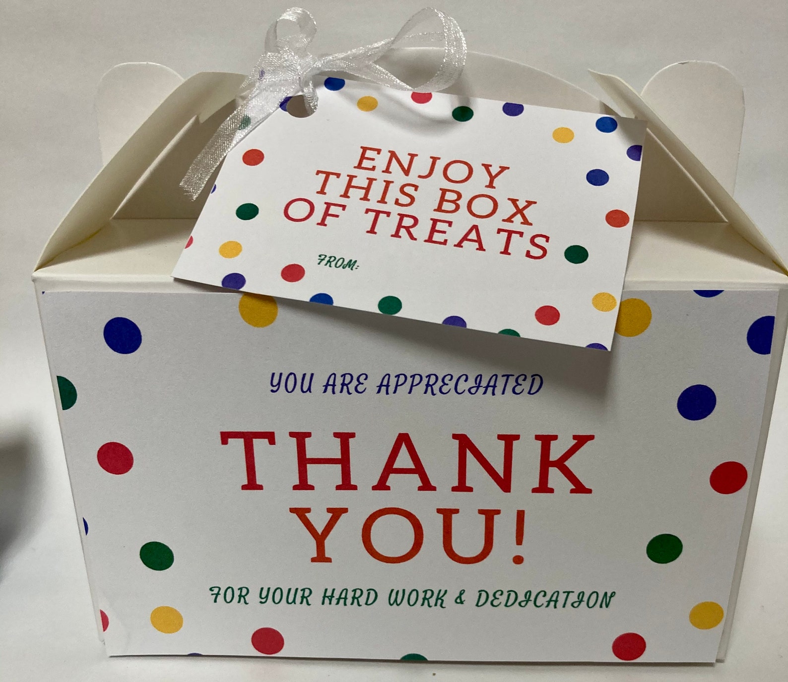 Employee appreciation gift box FREE SHIPPING Etsy
