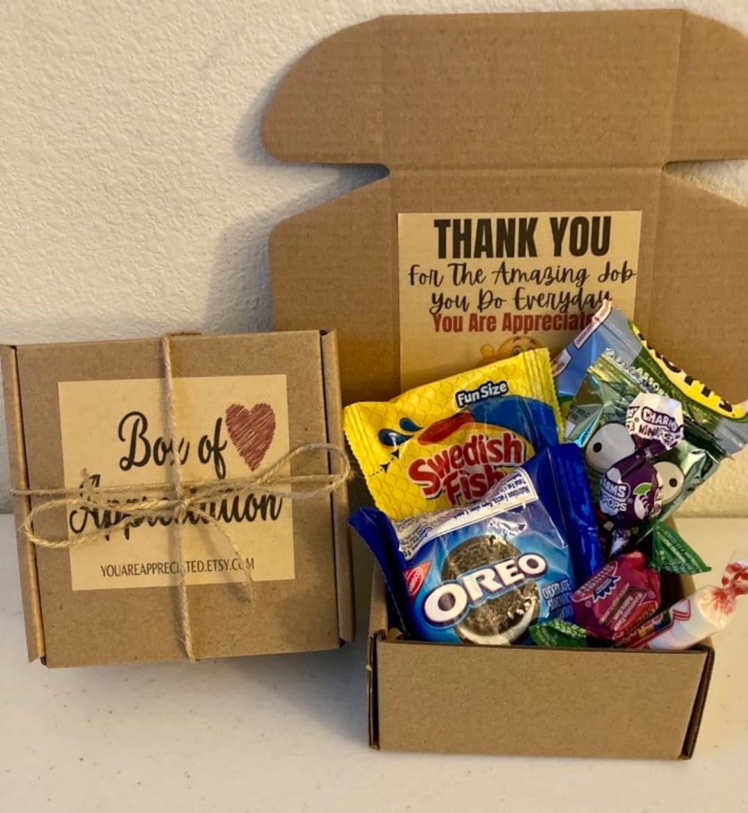 Appreciation Box. Best Employee Appreciation Gifts.unique Employee