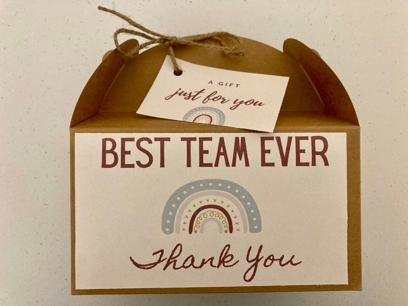 Best Team Ever Employee Gift Box.team Gift. Corporate Gift. Etsy