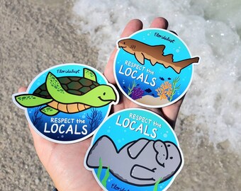 Locals Magnet Trio - Respect the Locals Collection