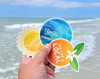 Vinyl Sticker Trio - Floridalust OG Collection