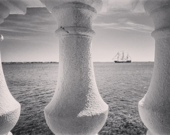 Between the Balustrades Horizontal - Fine Art Print (Giclée) - Gasparilla Collection