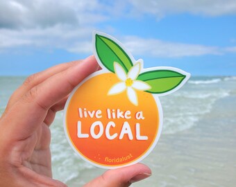 Florida Citrus Vinyl Sticker - Floridalust OG Collection