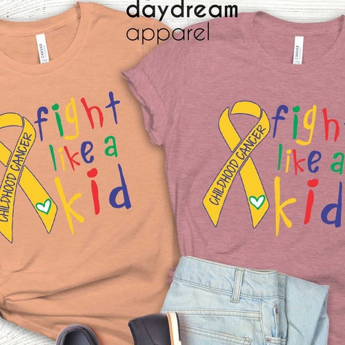 Childhood Cancer Awareness Ribbon Gold Ribbon September Etsy