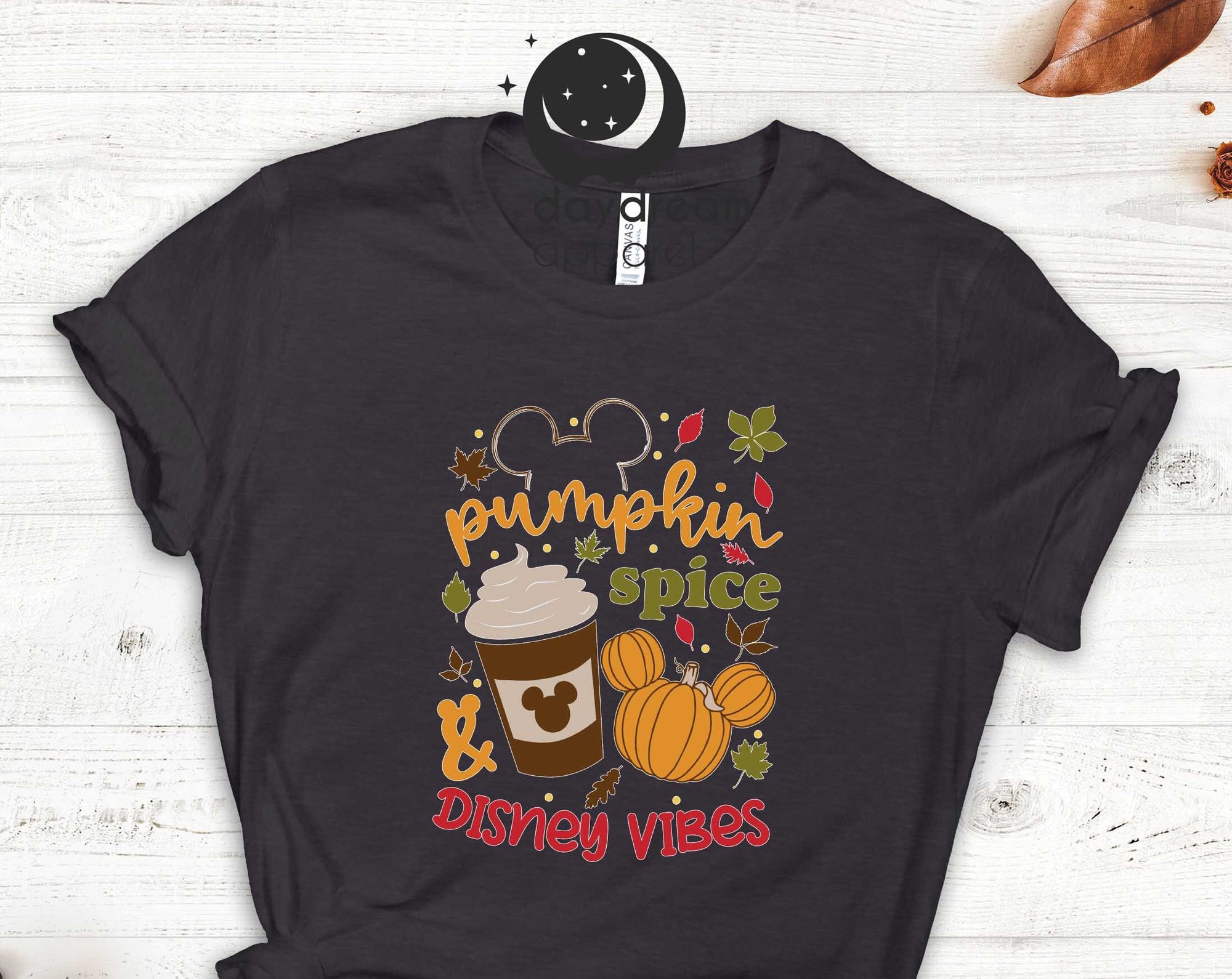 Discover Pumpkin Spice And Disney Vibes Shirt, Disney Thanksgiving