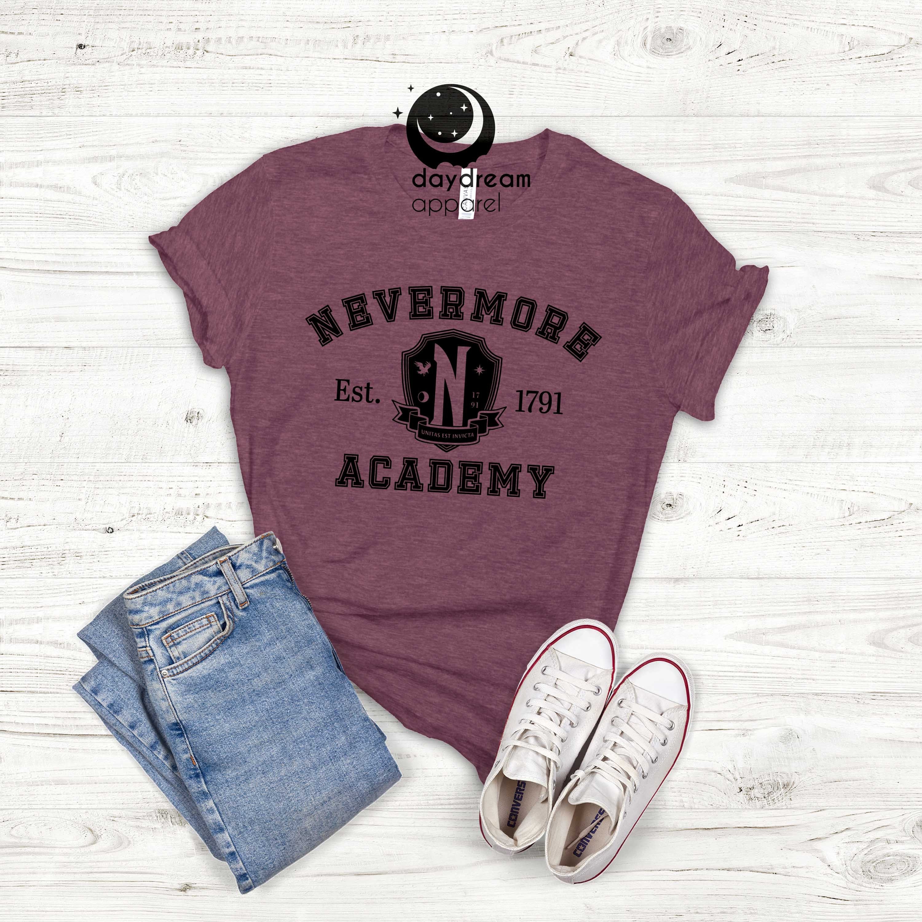 Discover Nevermore Academy Est 1791 Shirt, Unitas Est Invicta T Shirt