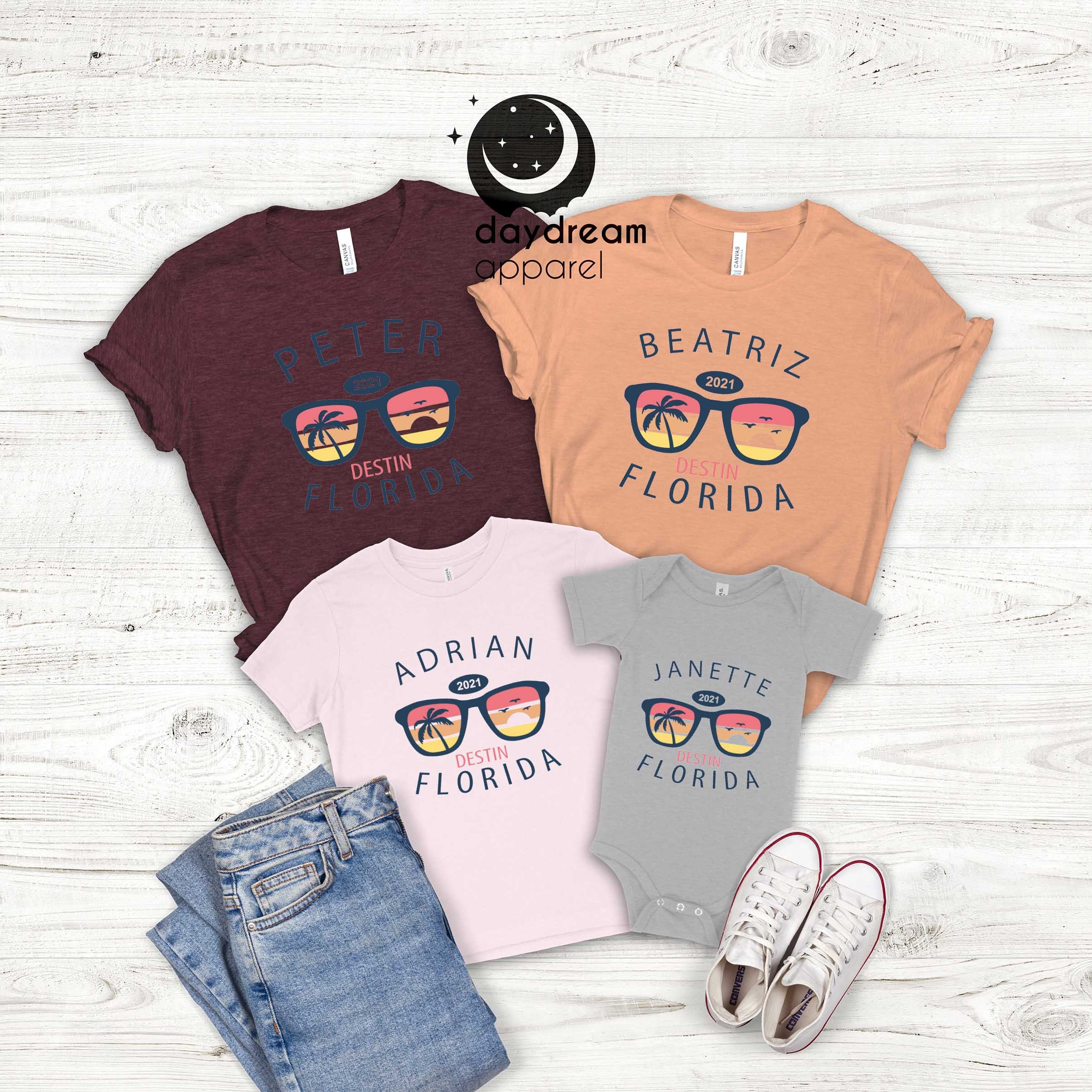 Custom Family Vacation 2021 T shirt Summer Shirt Beach Etsy UK