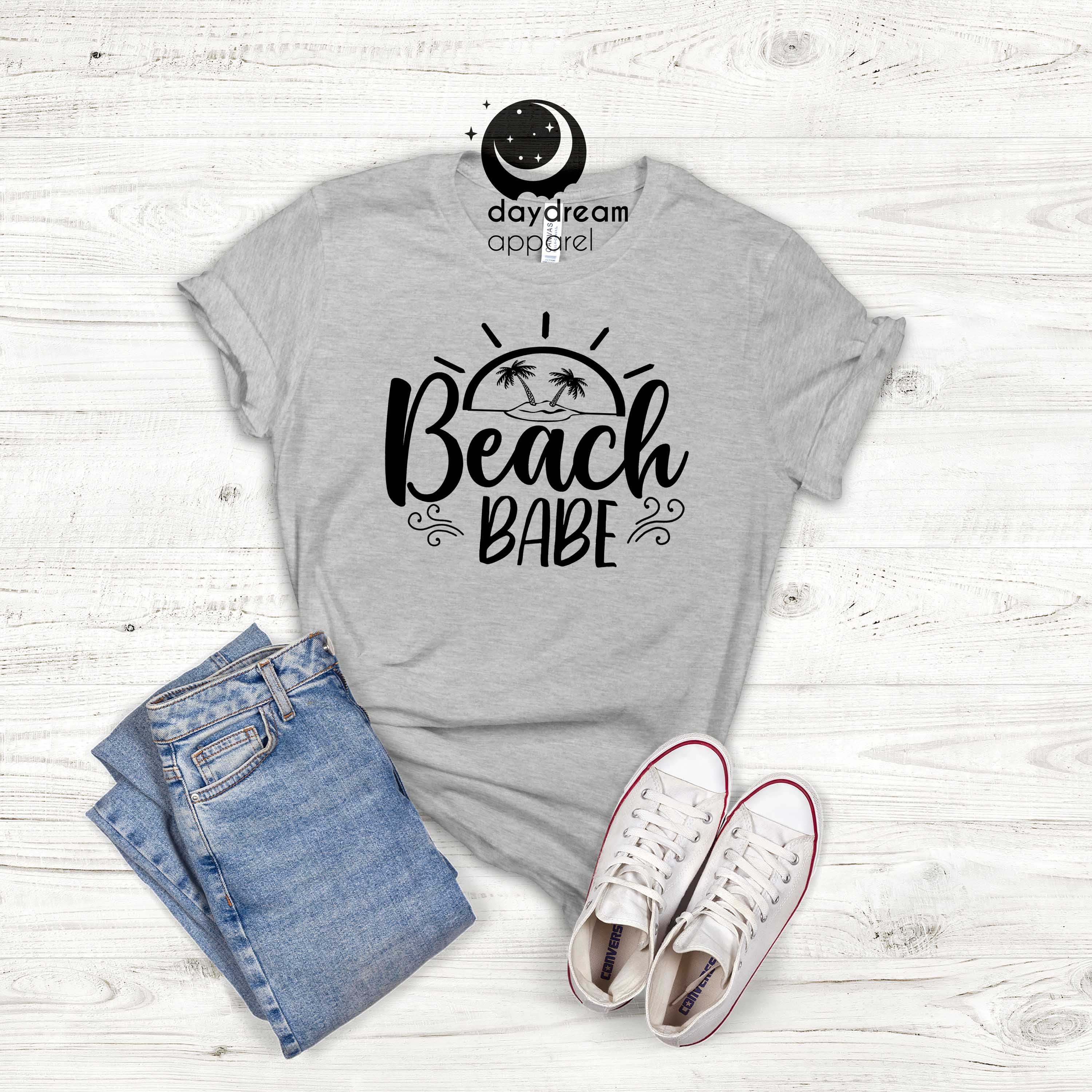 Beach Babe Shirt Summer Lover Vacay Mode Sea Sand Sun - Etsy