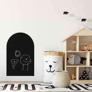 Arch Chalkboard Wall Decal | Playroom Wall Decal, Kids Room Decor, Kids Room Wall Decal, Kids Room Sticker, Arch Wall Decal | Arlo