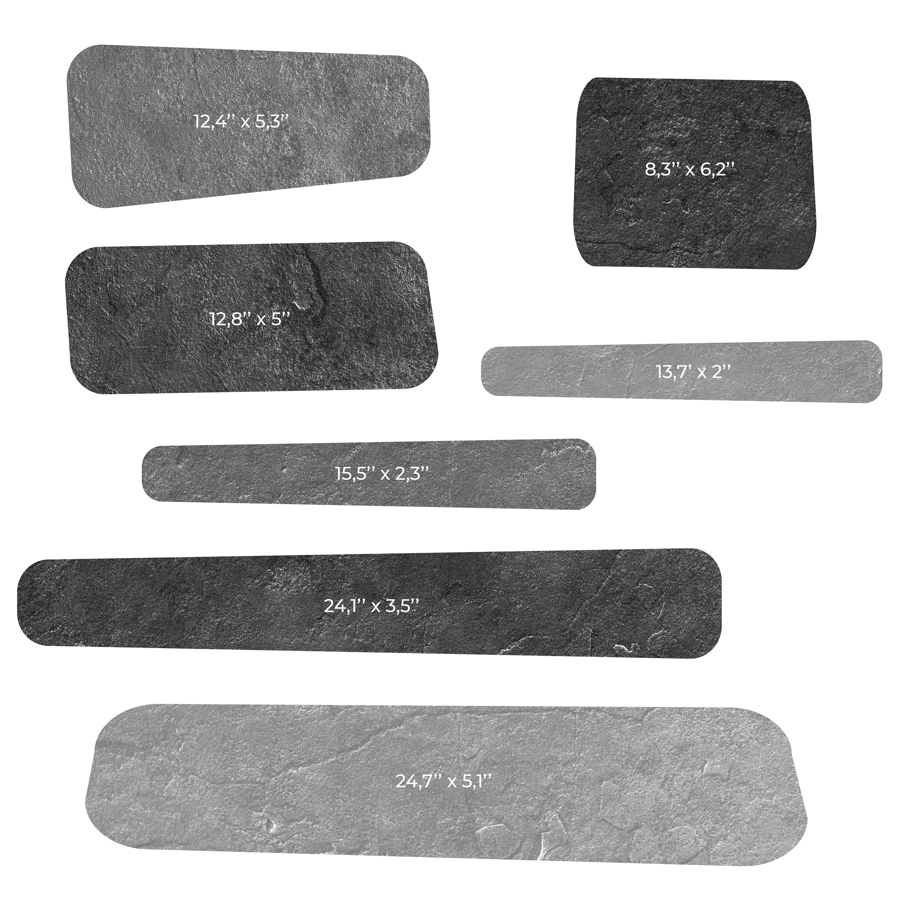 Stone Adhesive Wall Decal Bedroom Wall Decal Office Wall Etsy