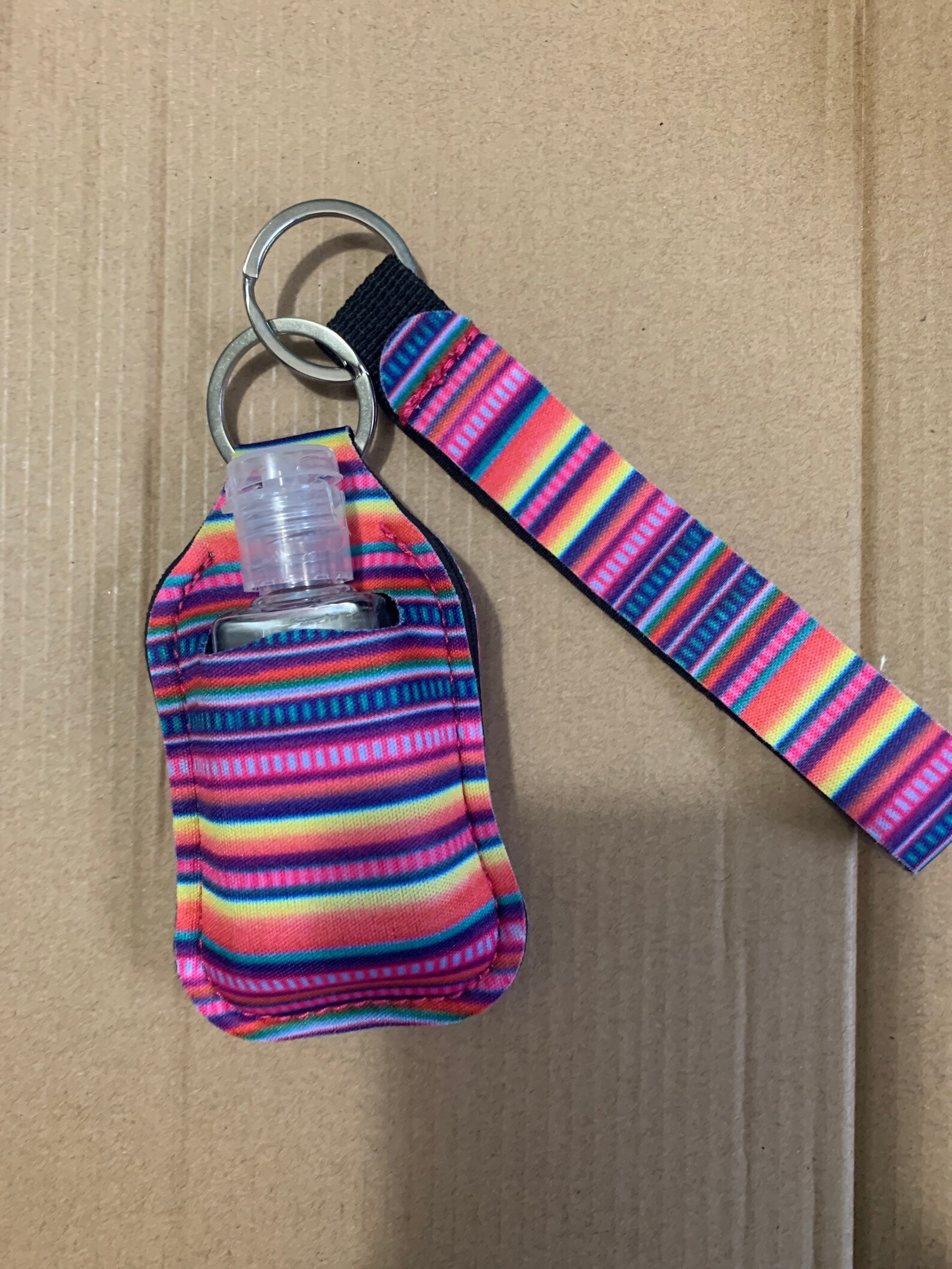 Hand sanitizer keychain holder Etsy