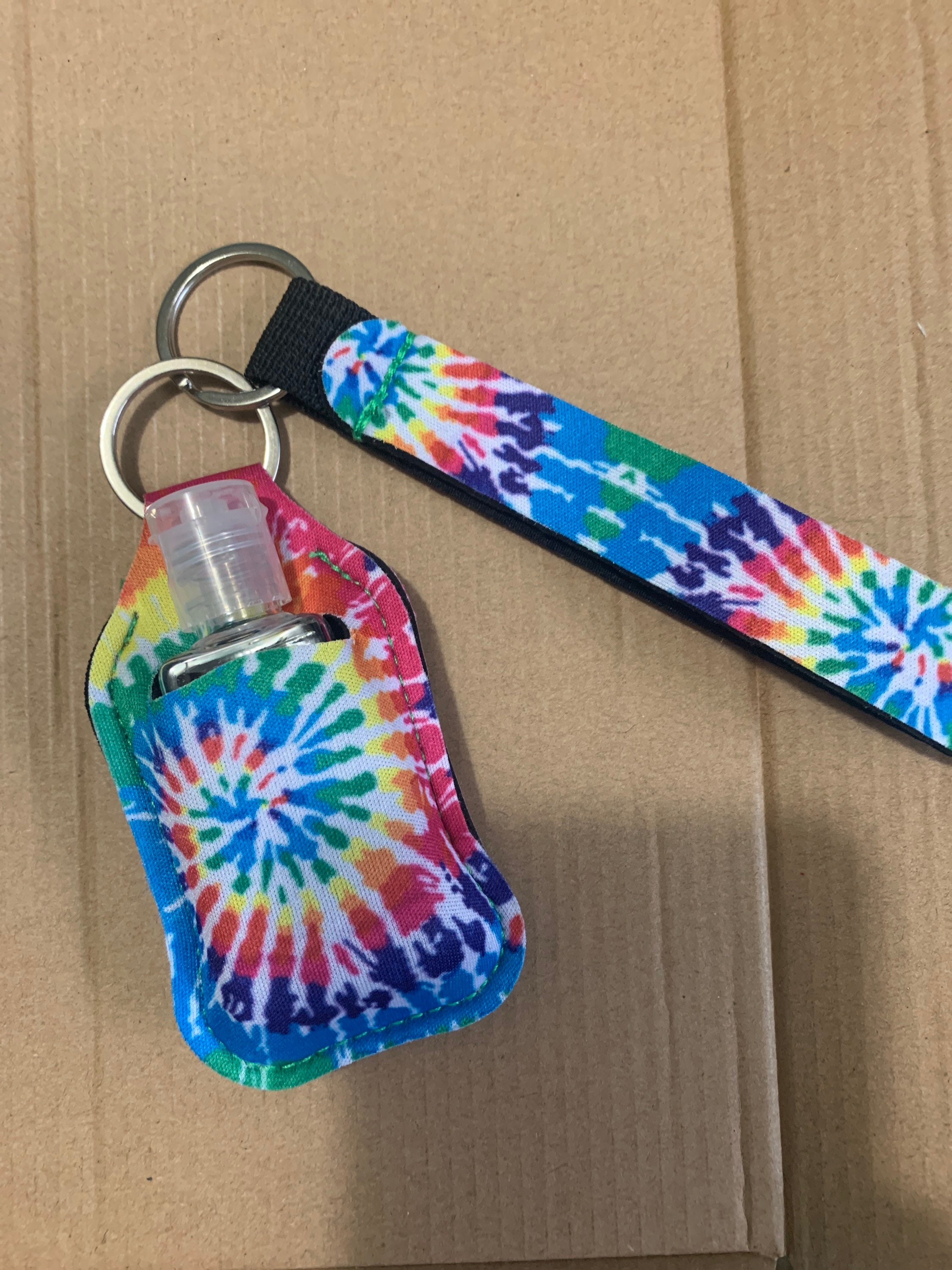 Hand sanitizer keychain holder Etsy