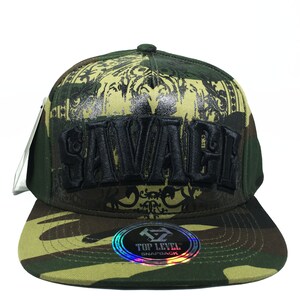 SAVAGE Cap, Camouflage Background Savage Hat, 100 % Savage Cap, Cool Cap, Crushing Hat, Matching hat with Air Jordan, el salvaje, gorra