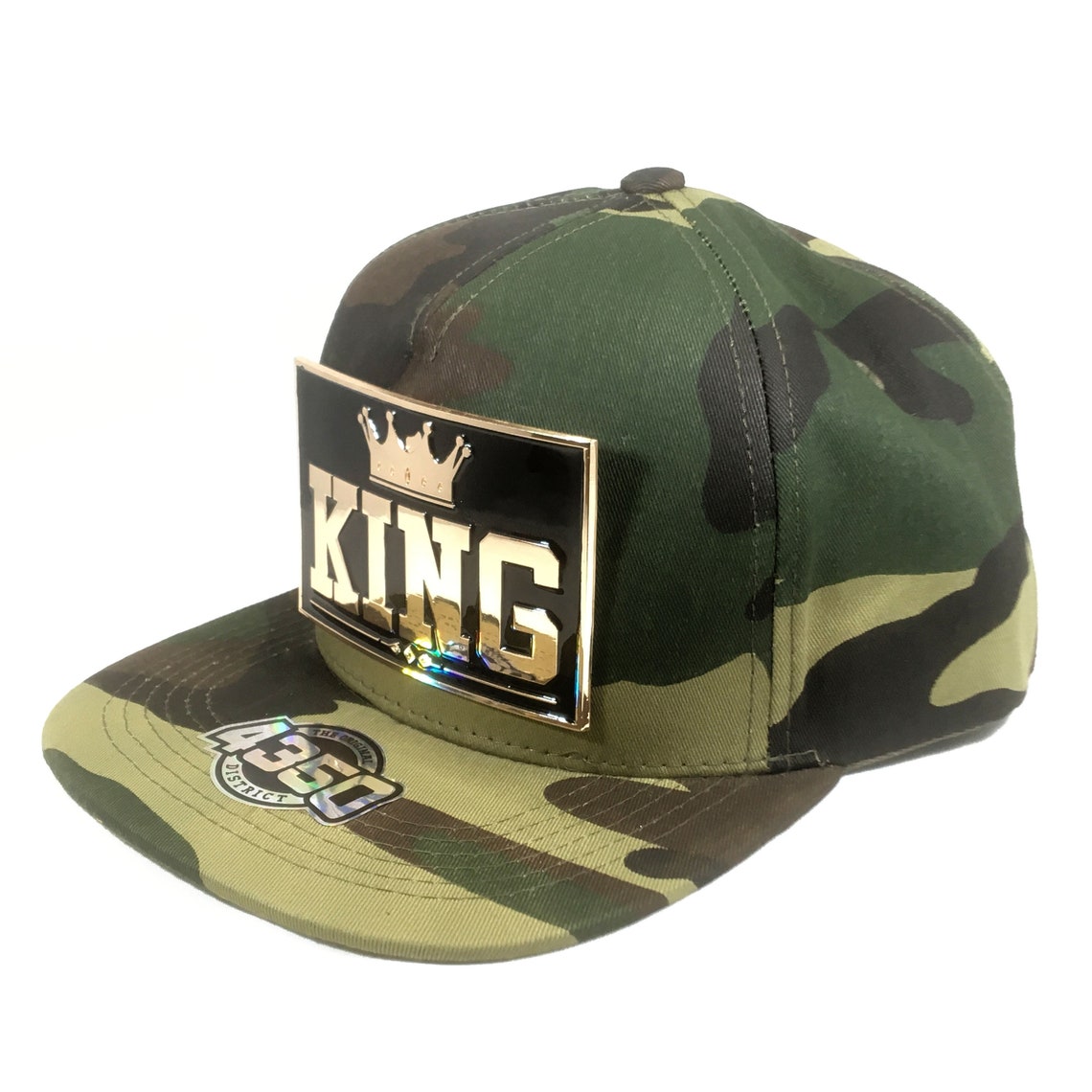 KING Logo Baseball Cap Golden King Hat Emperor Prince - Etsy