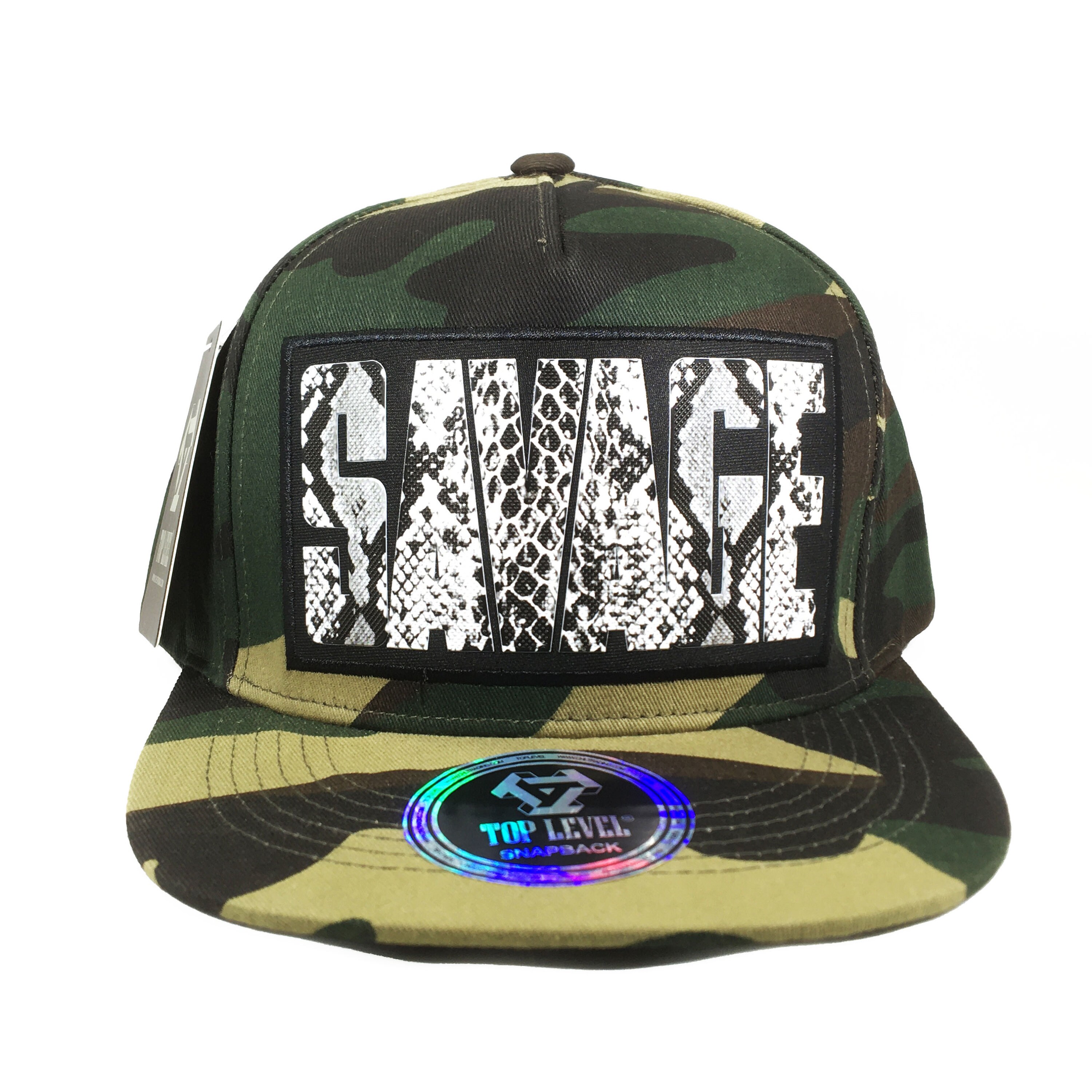 Camouflage SAVAGE Cap Camo LIT Hat 