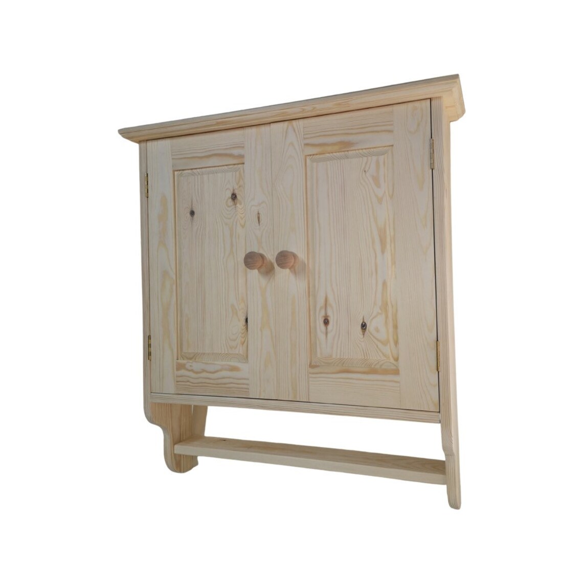 Large Pine bathroom Wall cabinet | Etsy