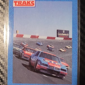 NASCAR Richard Petty Racing vintage 1991 Traks Card &quot;Sunday Drive&quot; Refrigerator Magnet