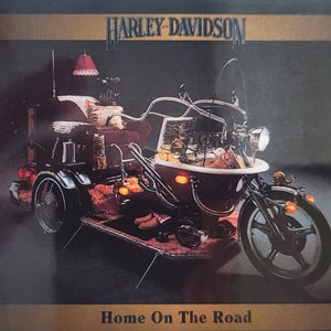 Harley-Davidson &quot;Home on the Road&quot; Series I card Refrigerator Magnet