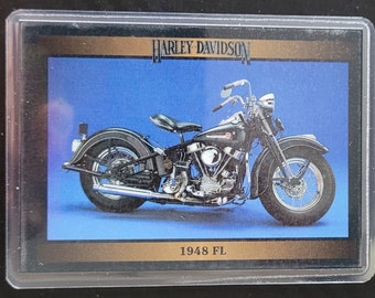 Harley-Davidson 1948 FL Motorcycle Series I card Refrigerator Magnet