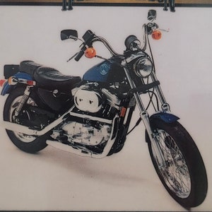 Harley-Davidson 1992 883 Deluxe Sportster Series I card Refrigerator Magnet