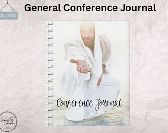 General Conference 2024, April 2024 General Conference Journal, General Conference Study Guide, General Conference Notebook, LDS Journal