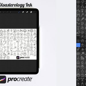 Christmas Winter Clipart Icons Procreate Brush Stamps Set 1, 100 ...