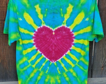 Heart Tie Dye T-shirt