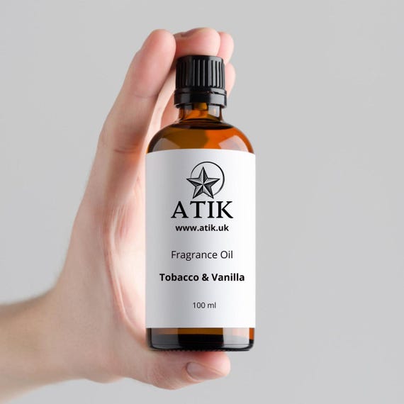 tobacco and vanilla fragrance Tobacco & Vanilla Fragrance Oil - Warm Spiced Oriental Scent Aroma for Home