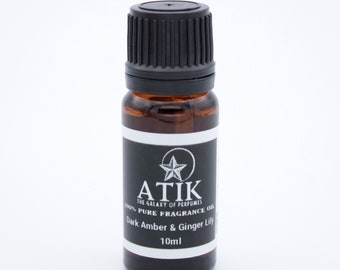 Dark Amber & Ginger Lily Fragrance Oil