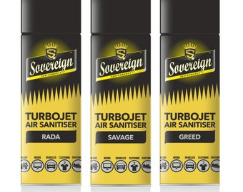 Sovereign Air Freshener Car and Room Spray Sanitiser