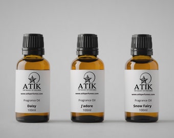 Atik Fragrance Oils Diffuser Scented Wax Melts Oil Burner Long-lasting Designer Aroma