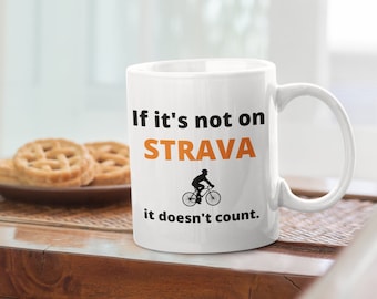 Cyclist Present - Strava Cycling Gift- Funny Cyclist Gift - Cyclist - Cycling Gifts - Strava Gift - Mothers Day - Fathers Day