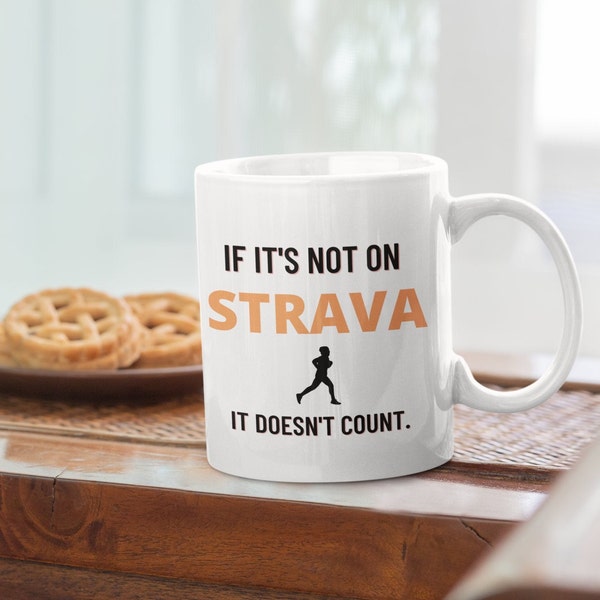 Runners Present Mug - Strava Run Running Gift- Funny Running Gift - Sport Gifts - Strava Gift - Mothers Day - Fathers Day