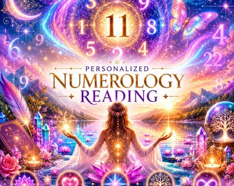 Personalized Numerology Blueprint | Life Path, Destiny, Soul Urge & Personality Numbers | Discover Your Soul Purpose