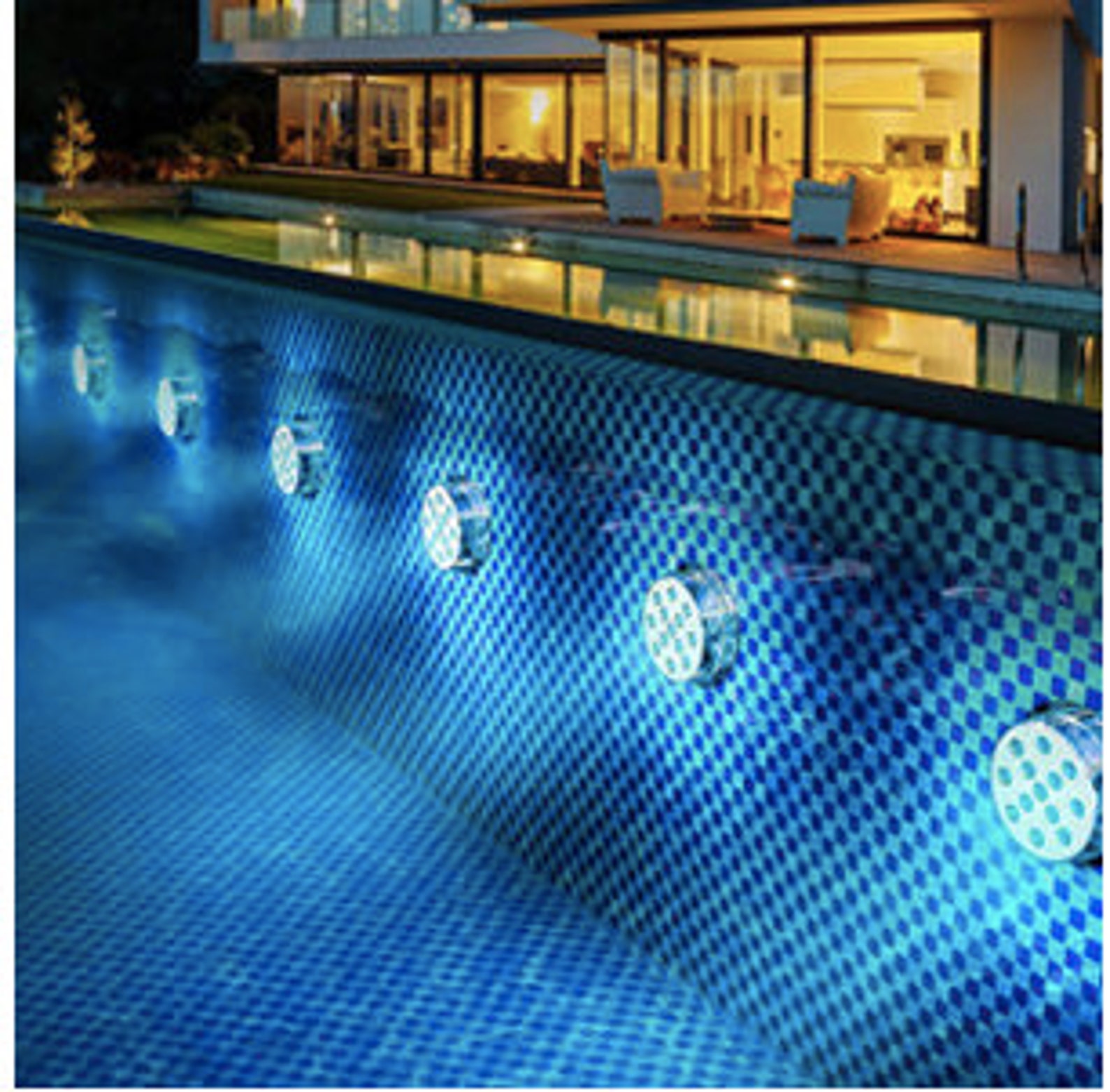 Submersible Light With and Suction Cup Swimming Pool Etsy