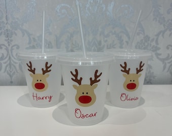 Personalised Christmas Cups, Kids Christmas Cups, Personalised Christmas Gifts, Christmas Cold Cups