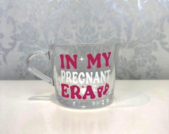 Personalised Pregnancy Mug, Personalised Tea Mug, Coffee Mug, Mum to be Gifts, In my pregnancy era