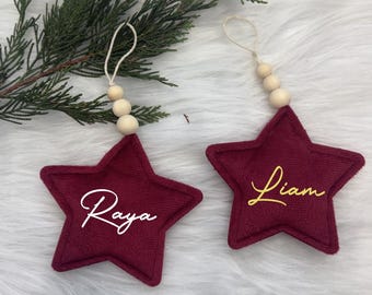 Personalised Velvet Bauble, Personalised Bauble, Christmas Tree, Christmas Gifts