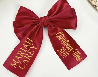 Mariah Carey Christmas Time 2026, Christmas Bow,