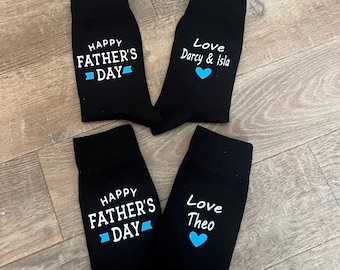 Personalised Father's Day Socks / Father's Day Gifts / Gifts For Men / Personalised Socks /