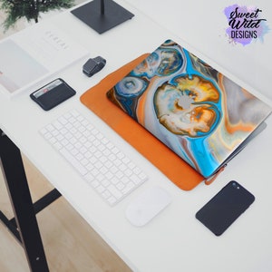White blue marble , vinyl for Macbook mineral Apple Mac White blue marble blue marble mac skin marble New Air 13 marble texture