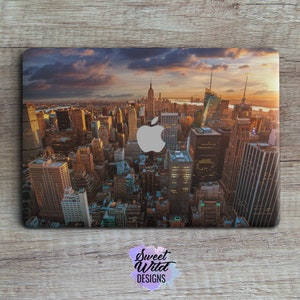 New York City Print Macbook 16 Inch Decal Pro Macbook Air 13 Inch sticker Touch Id Macbook Pro 13 Inch skin 2018 Macbook Pro 15 Inch decal