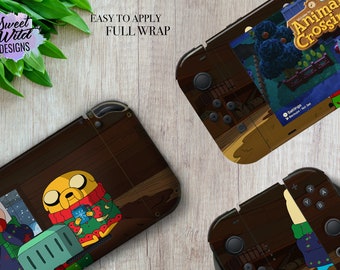 Adventure Time Nintendo Switch Skin: Finn, Jake & BMO Vinyl Decal