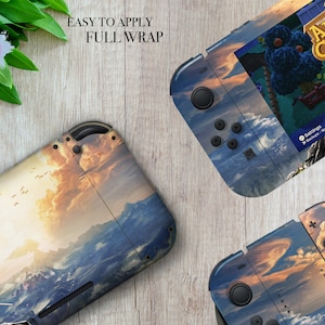 Legend of Zelda Nintendo switch skin ,Sunset skin Gamer decal Switch lite skin Switch sticker Nintendo wrap Switch joycon Nintendo switch