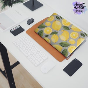 Lemon MacBook Skin Fruits MacBook Stickers Yellow Laptop Sleeve MacBook Pro 15 MacBook Air 13 Fruits MacBook Pro 13 Nature Sticker MacBook