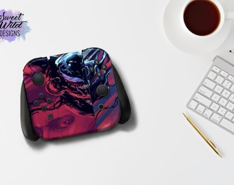Venom Nintendo Switch Skin: Monster Comic Art Decal