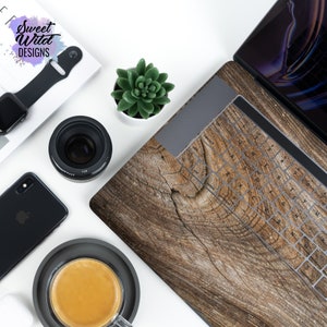 Brown Wood Macbook skin Wood print macbook protective skin cover Wood macbook air pro 11 13 15 16 inch Macbook Pro 13 skin Macbook air skin